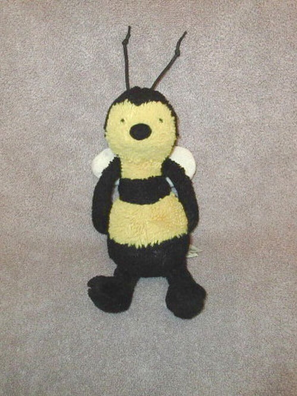 Jellycat Medium Bashful Bee Plush 12" Stuffed Animal Plush Bumble Bee Retired EU